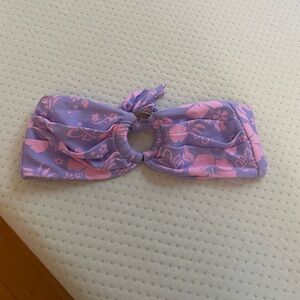 Kulani kinis strapless bandeau bikini top extra small